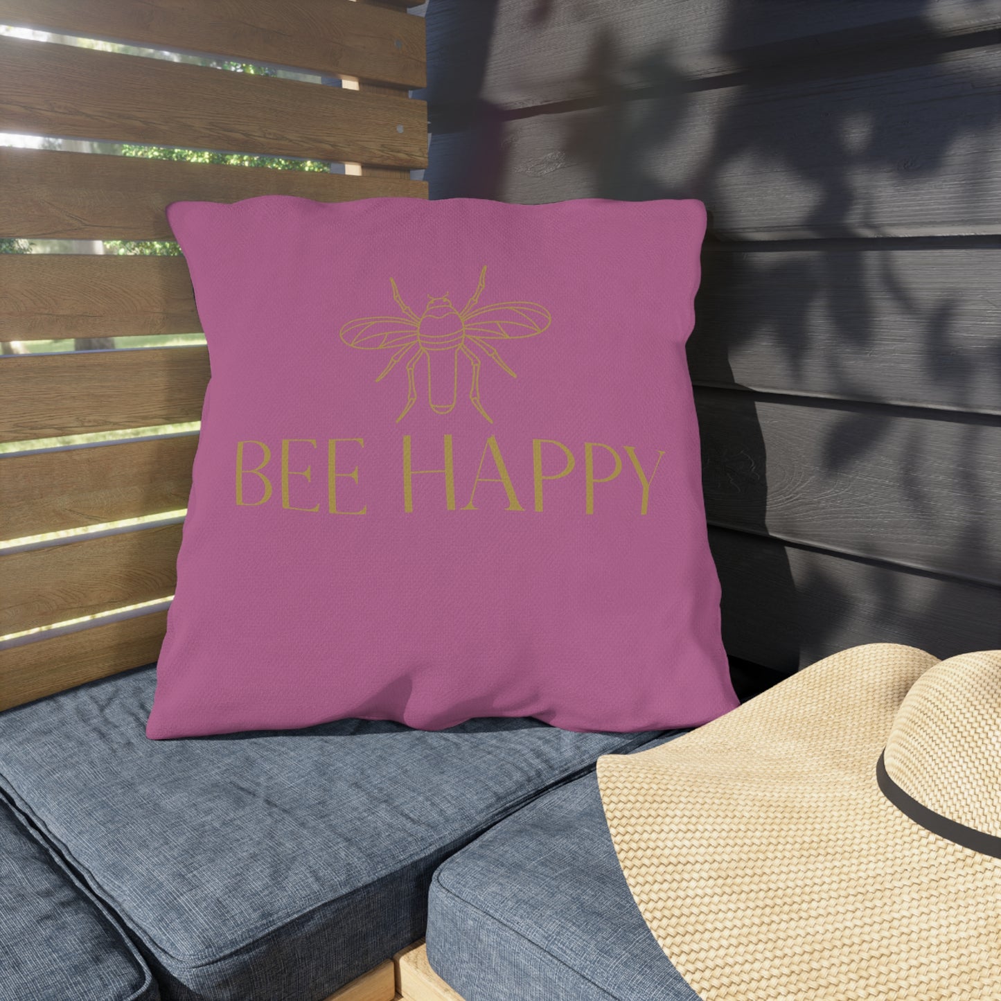 Bee Happy | Outdoor Pillows