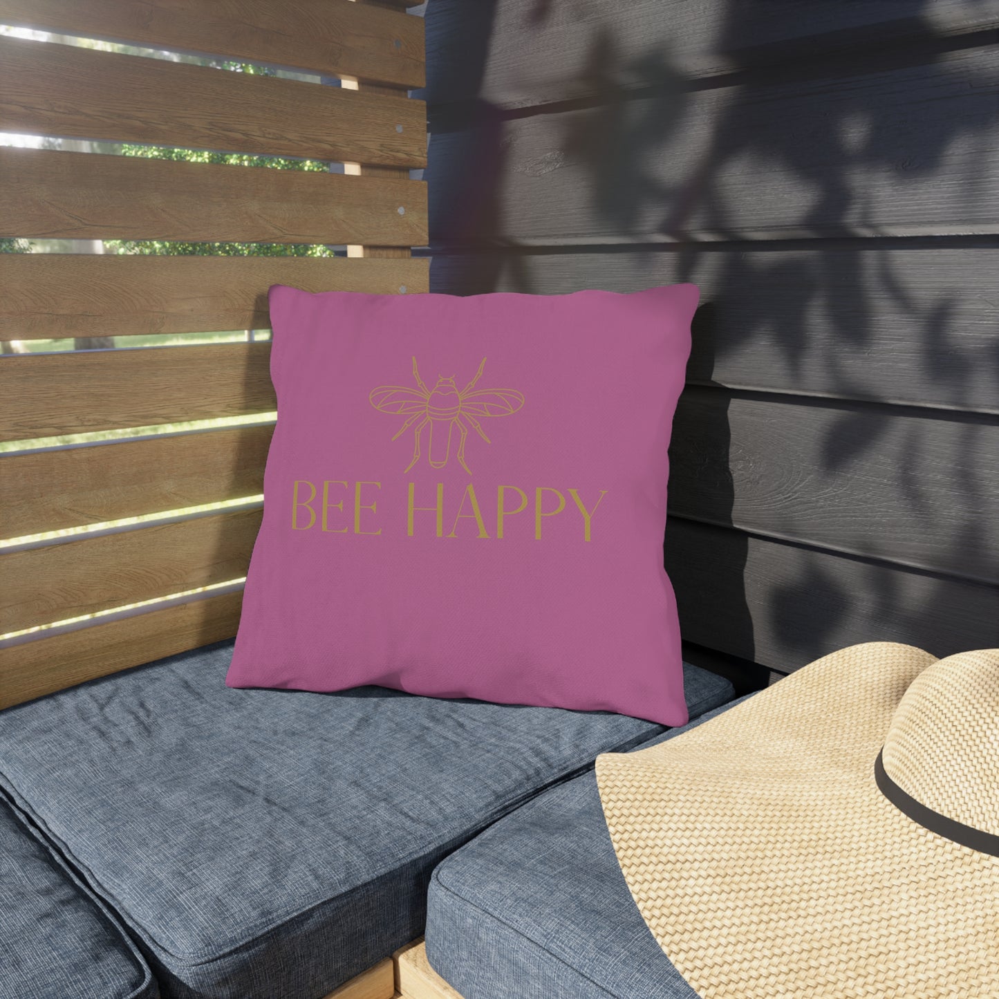 Bee Happy | Outdoor Pillows