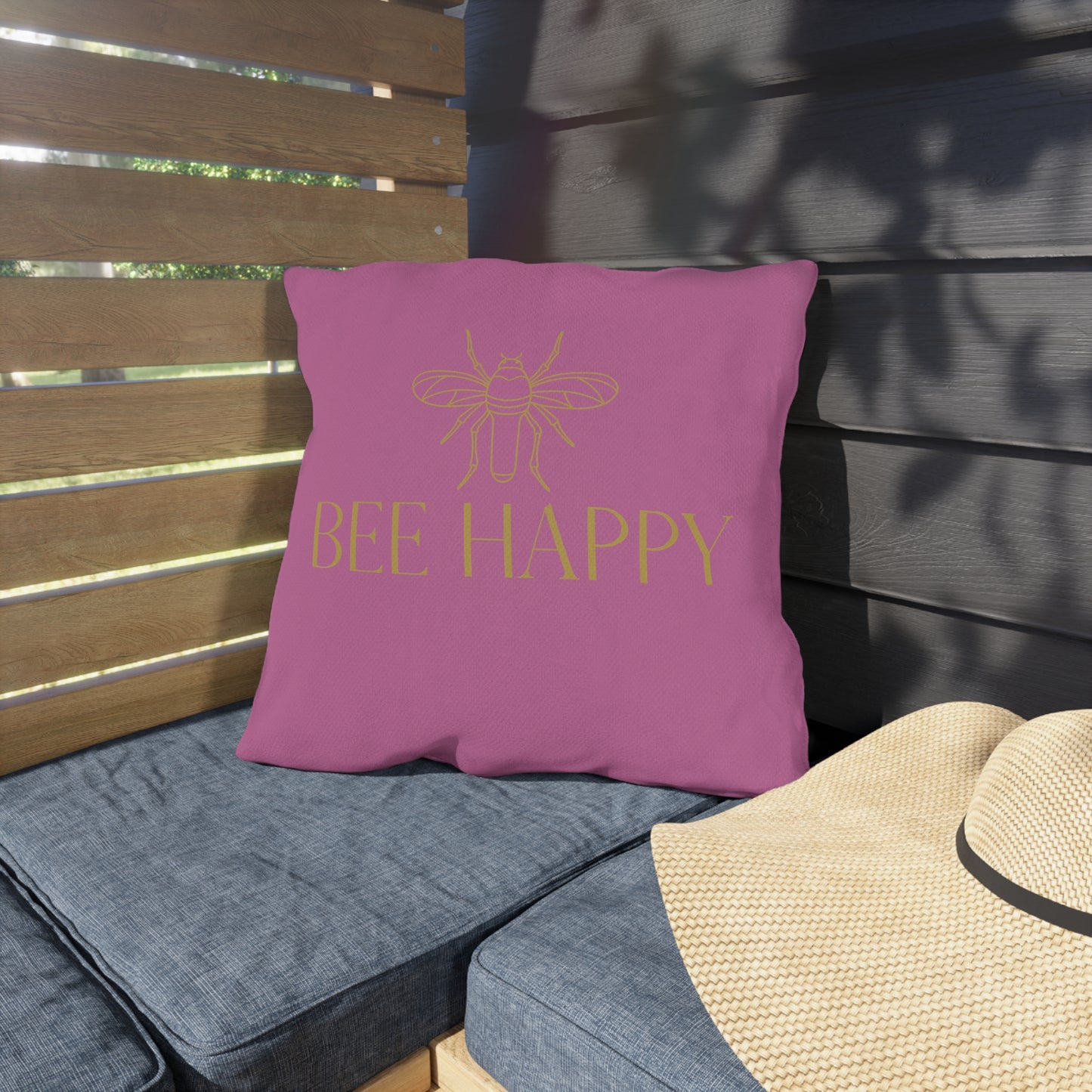 Bee Happy | Outdoor Pillows